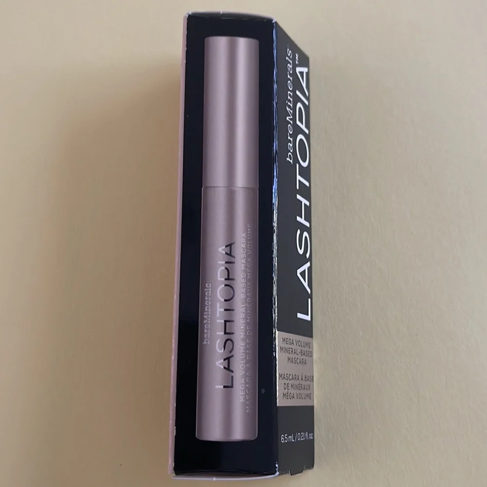 bareMinerals Lashtopia Mascara in Ultimate Black Travel Size 6.5 ml